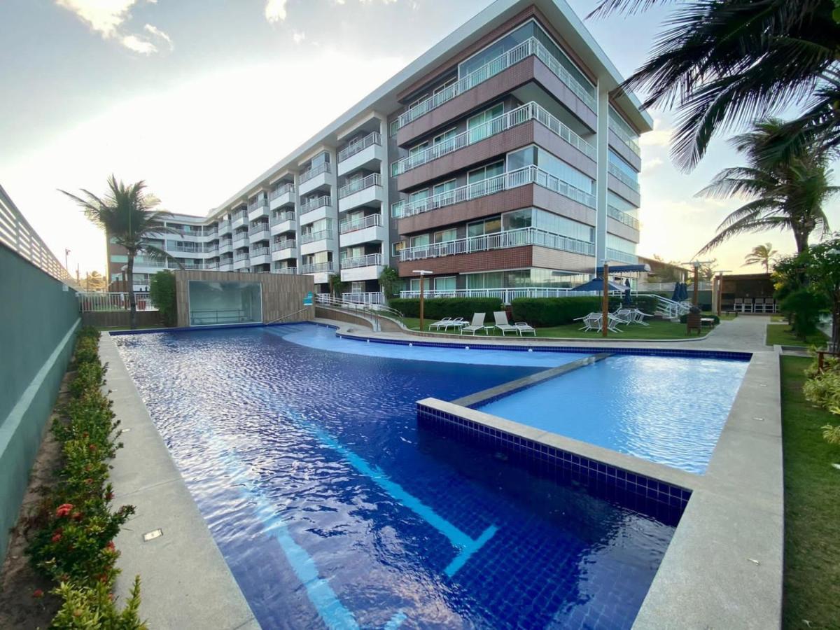 Apto Vista Mar E Pe Na Areia No Beach Way A 300M Do Beach Park Aquiraz Esterno foto